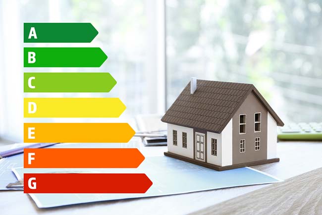 EPC Certificate rating chart