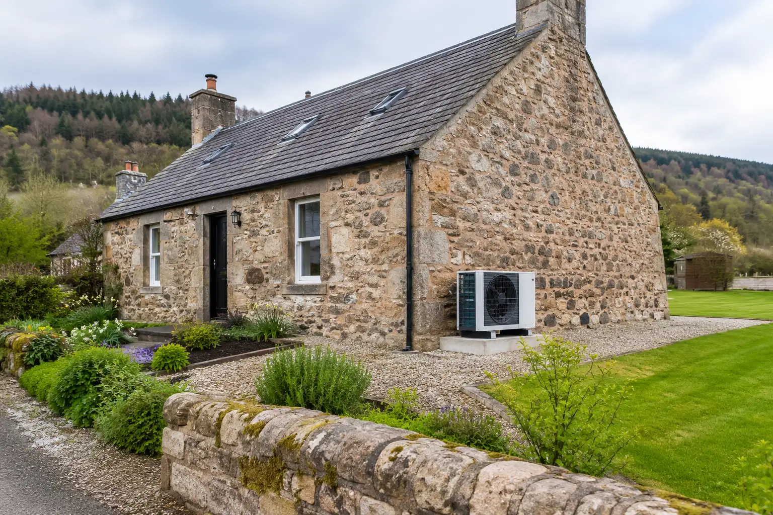 Can You Install a Heat Pump in an Old Scottish Stone House